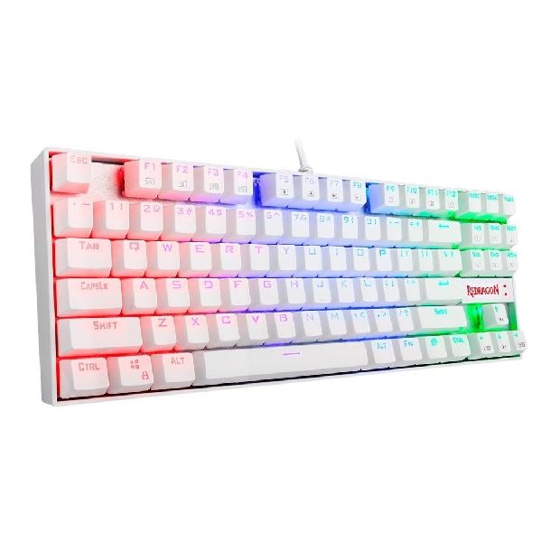 teclado-gamer-redragon-kumara-k552w-white-rgb-red-switch