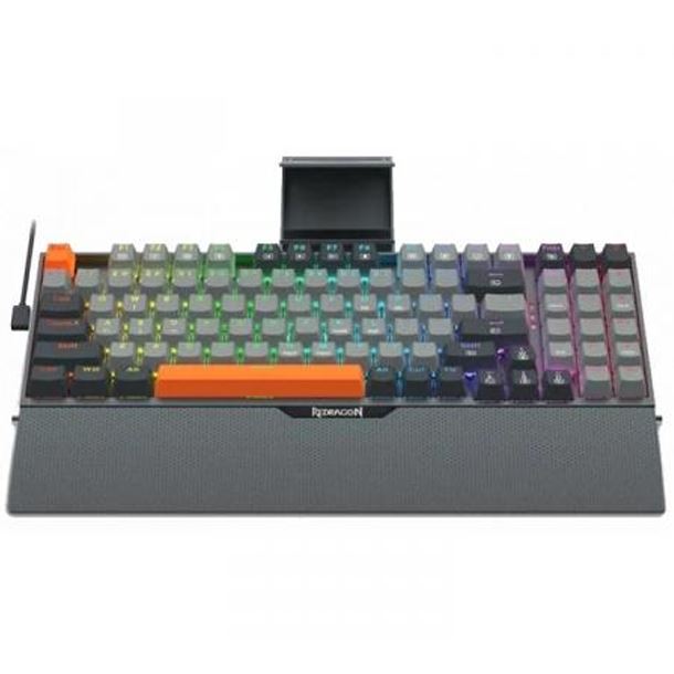 TECLADO GAMER REDRAGON OLAF K648 RGB SWITCH RED