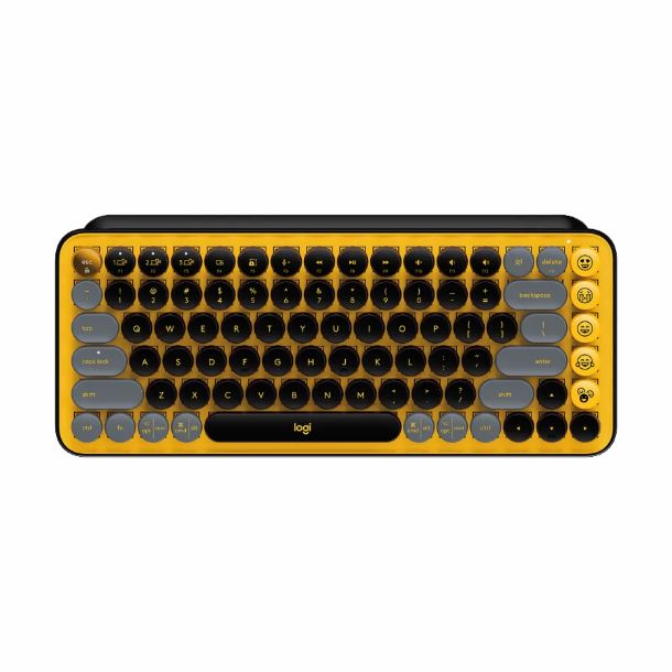 teclado-logitech-pop-keys-mecanico-yellow-920-010713