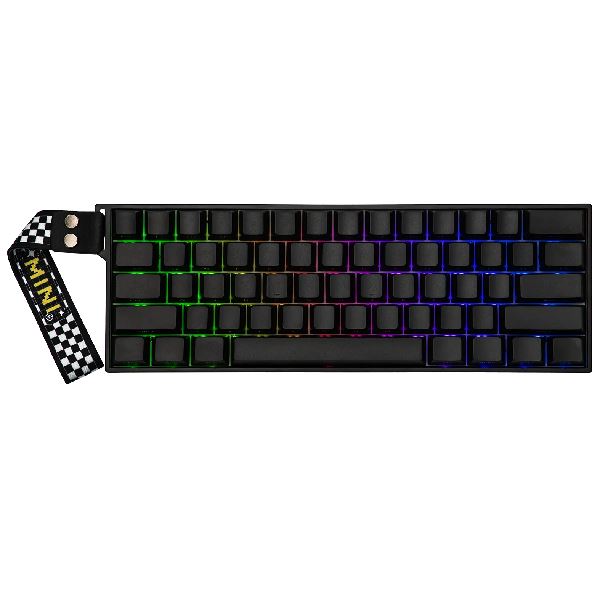 TECLADO MECANICO AULA MINI60 HE PRO BLACK RGB SWITCH STORMRISE