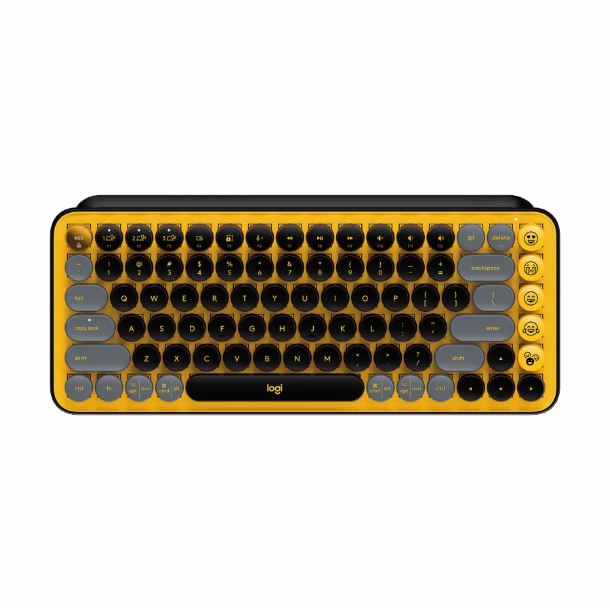 TECLADO MECANICO LOGITECH POP KEYS YELLOW 920-010713