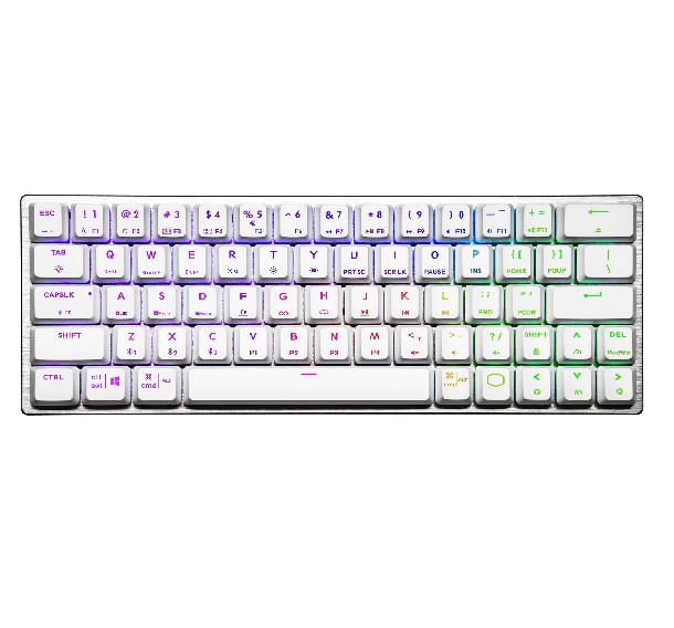 TECLADO MECANICO WIRELESS COOLERMASTER SK-622 SWITCH BLUE LOW PROFILE - ENGLISH