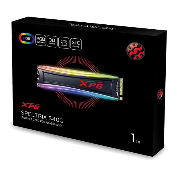 HD SSD 1TB M2 XPG SPECTRIX S40G RGB