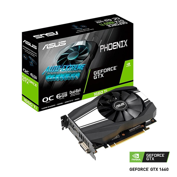 VIDEO GEFORCE GTX 1660 6GB SUPER ASUS PHOENIX